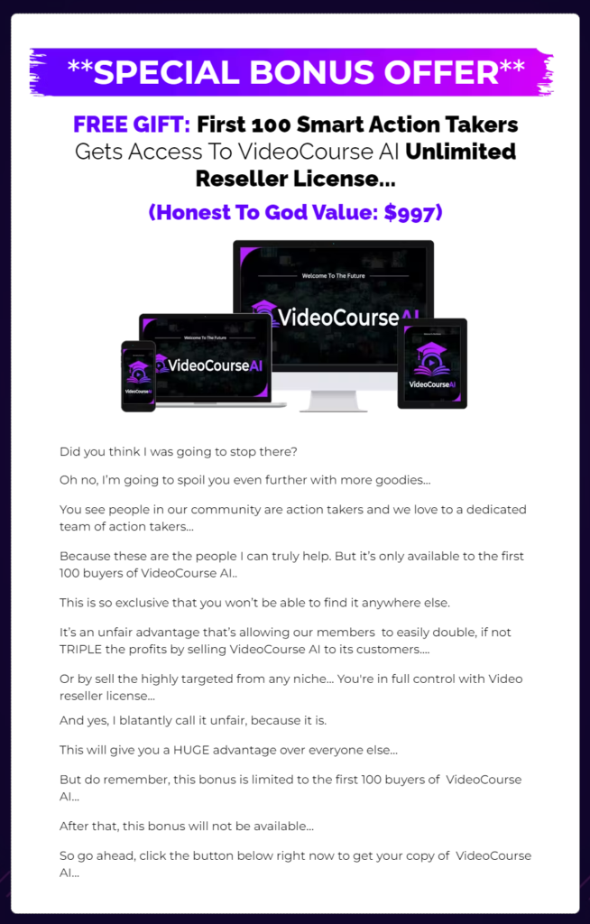 VideoCourse AI review