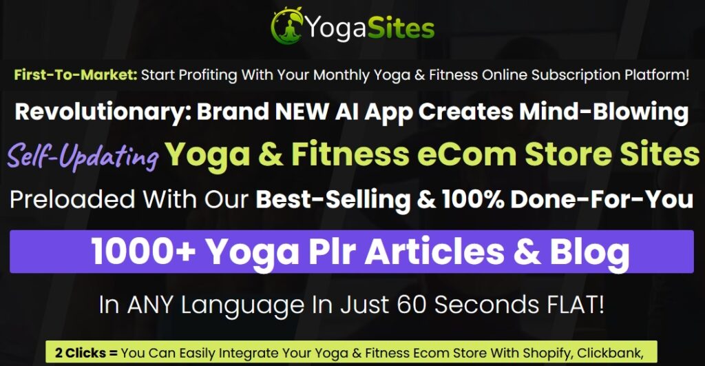 YogaSites AI Review