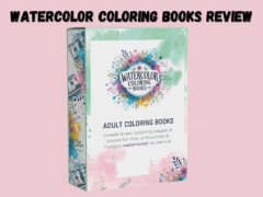 Watercolor Coloring Books Review