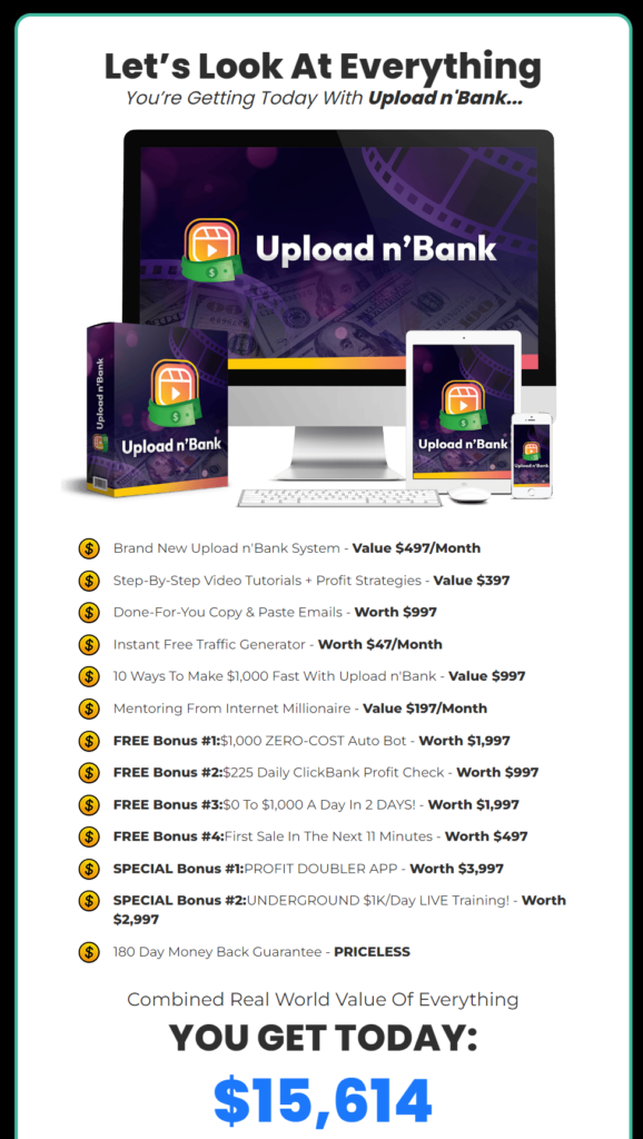 Upload n’ Bank Review